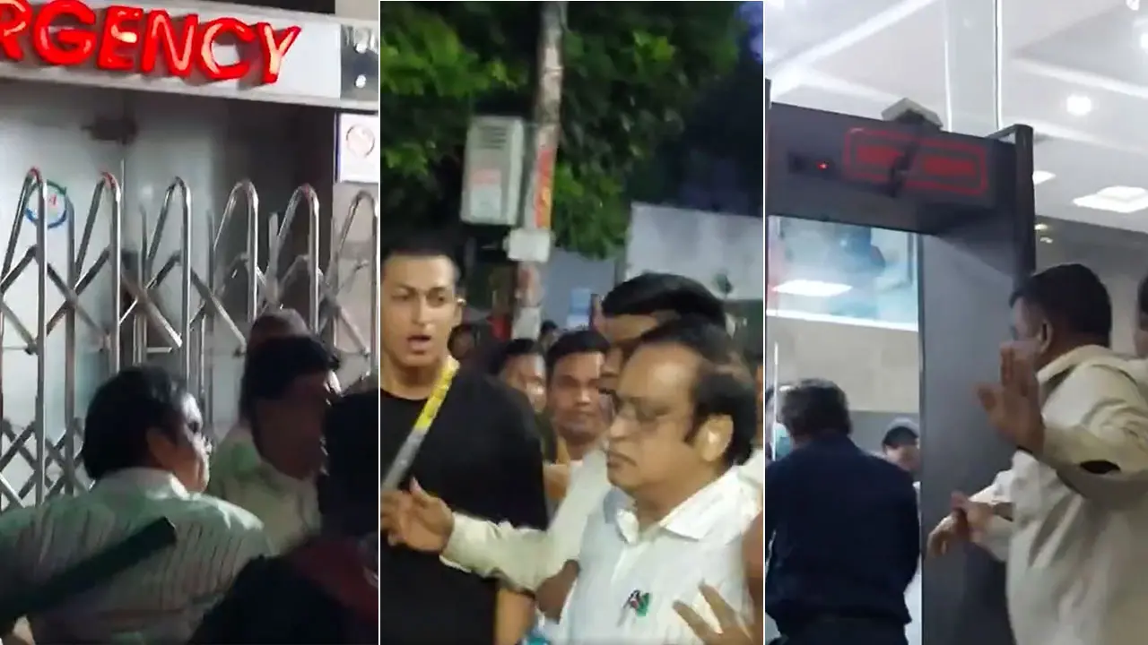আন্দোলনকারীদের ধাওয়ায় হাসপাতালে আশ্রয় নেন হাজী সেলিম