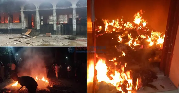 শেরপুর ও সাতক্ষীরা কারাগারে হামলা, পালাল ১১২১ বন্দী