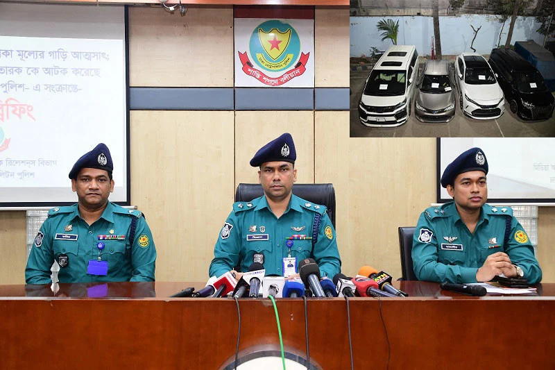 তিন কোটি টাকার গাড়ি আত্মসাৎ, পাঁচ প্রতারক গ্রেপ্তার