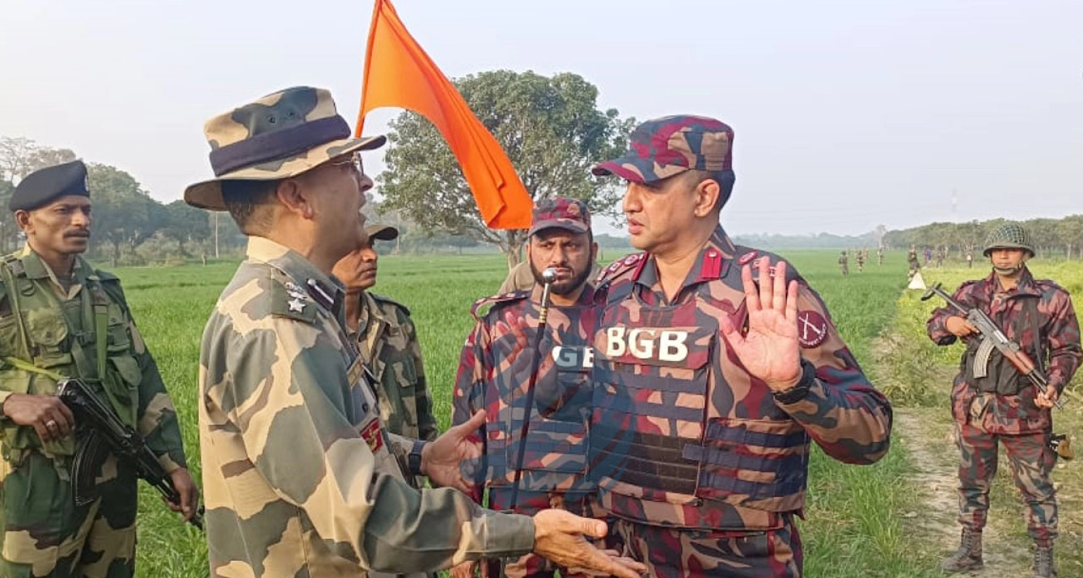 বিজিবির কাছে ক্ষমা চেয়ে সীমান্ত ত্যাগ করলো বিএসএফ