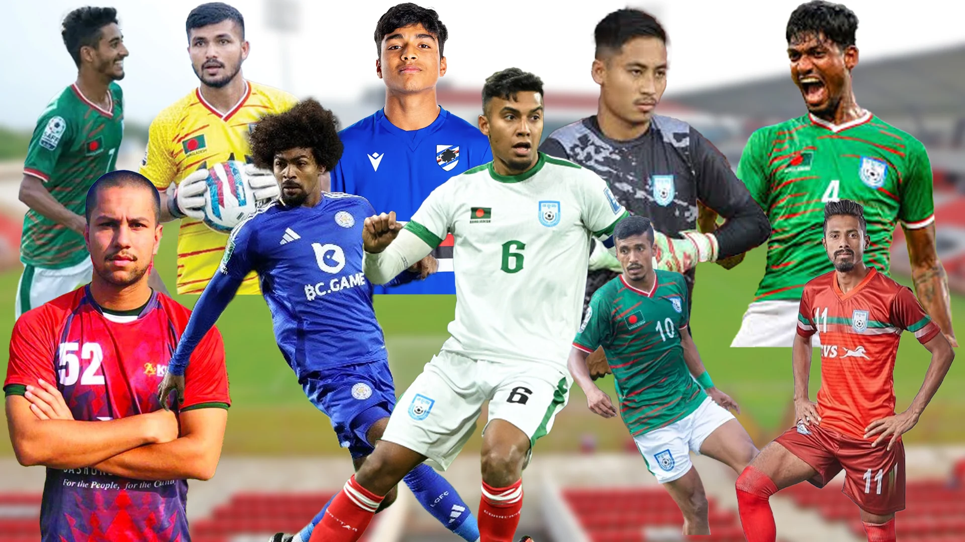 ভারতের বিরুদ্ধে মাঠে নামার জন্য প্রস্তুত বাংলাদেশ, দলে হামজাসহ একাধিক প্রবাসী ফুটবলার