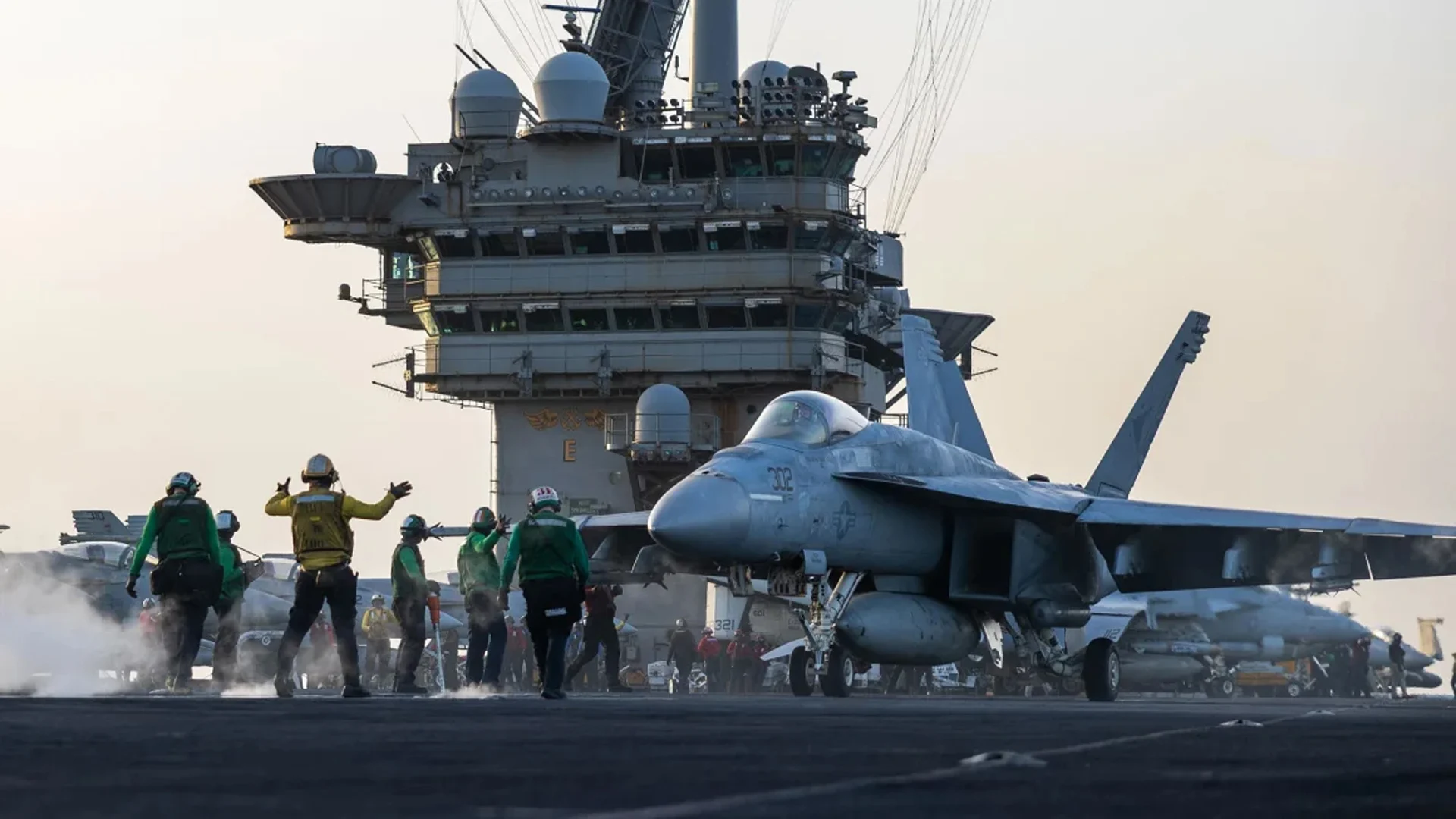 Us warplane lost at sea while carrying out strikes in yemen