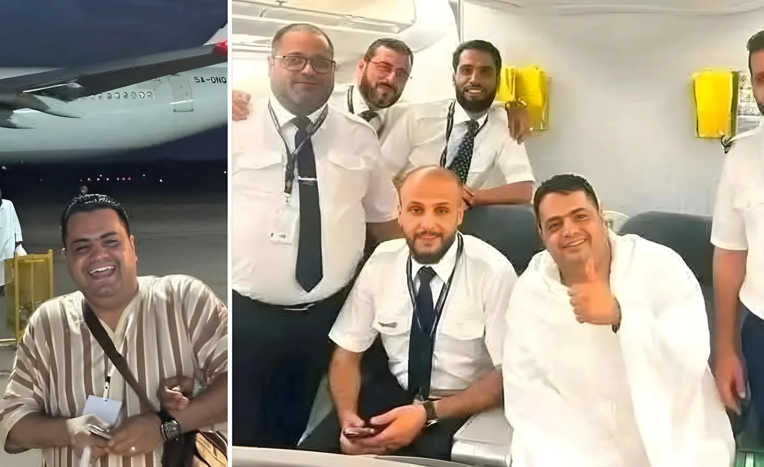 A plane returned twice for a hajj pilgrim!