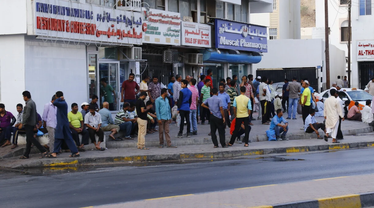 Another raid in bengali dominated areas in oman, many expatriates arrested