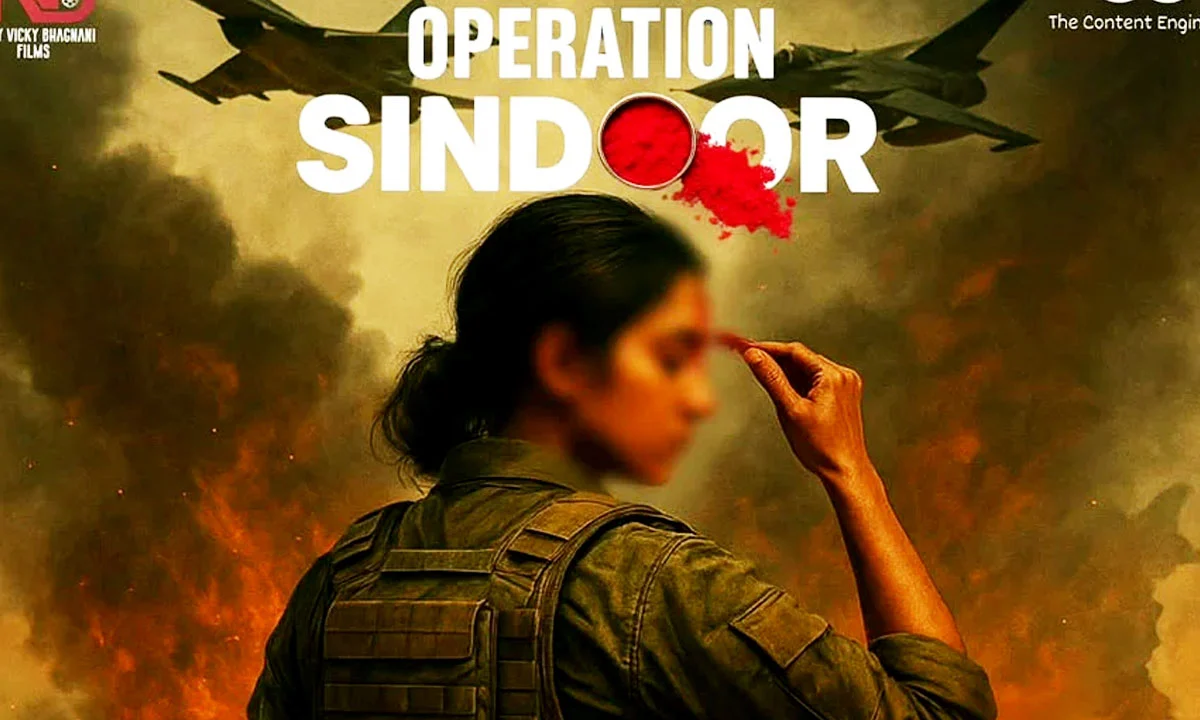 Bollywood gets the 'shameless' label by announcing the movie operation sindoor!