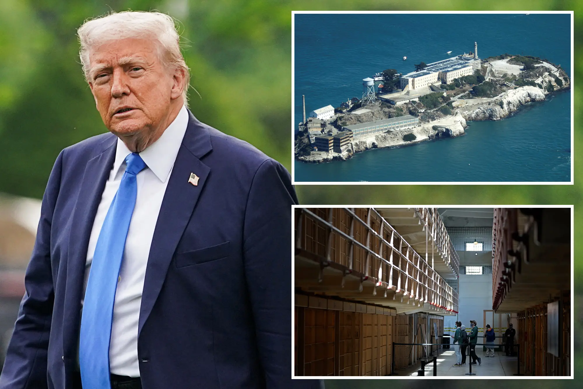 Trump orders reopening of infamous alcatraz prison