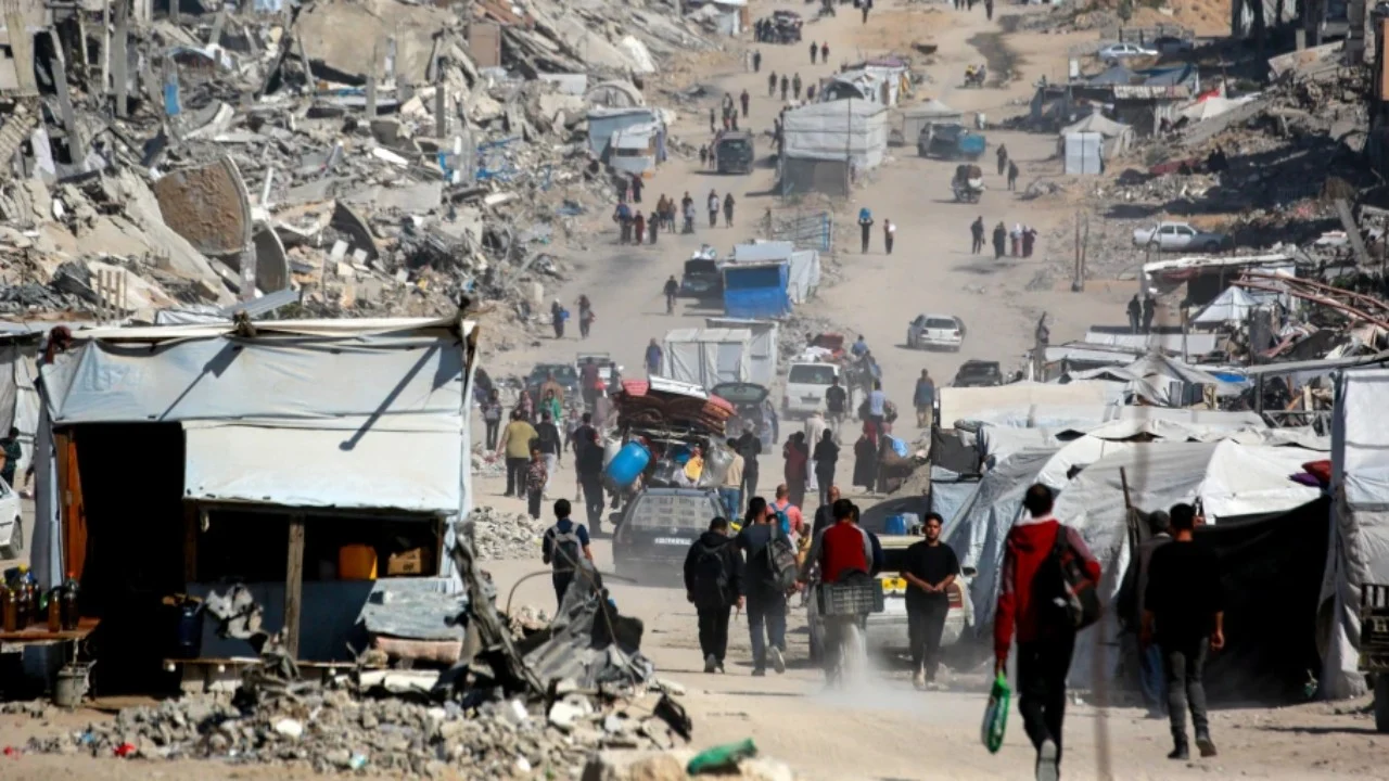 Us to send one million palestinians from gaza to libya