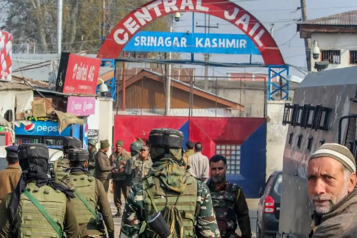 Why did india suddenly increase security in kashmir prisons