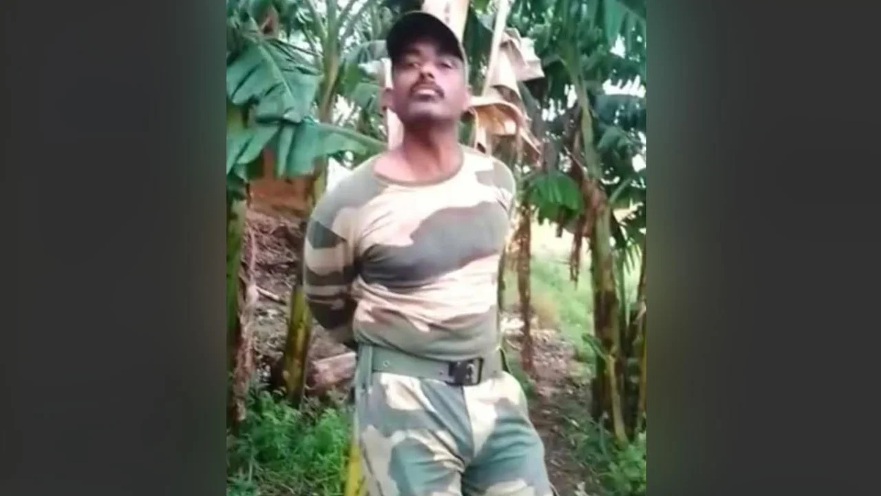 Bsf member detained by villagers at border