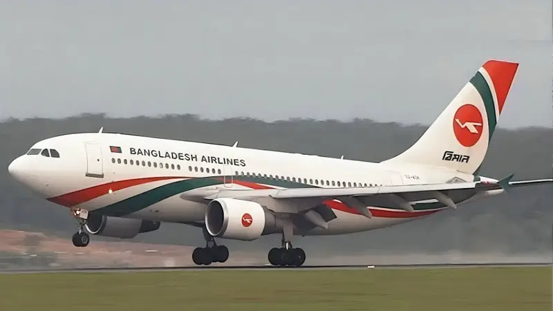 Biman flight returns to dhaka after engine failure after takeoff