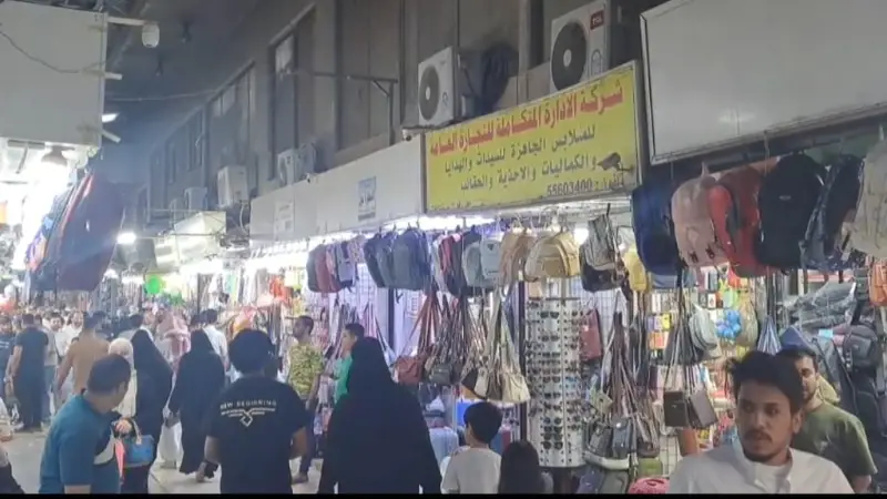 Expatriates busy with last minute shopping