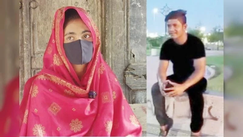 Girlfriend goes on hunger strike at expatriate's house demanding recognition of wife