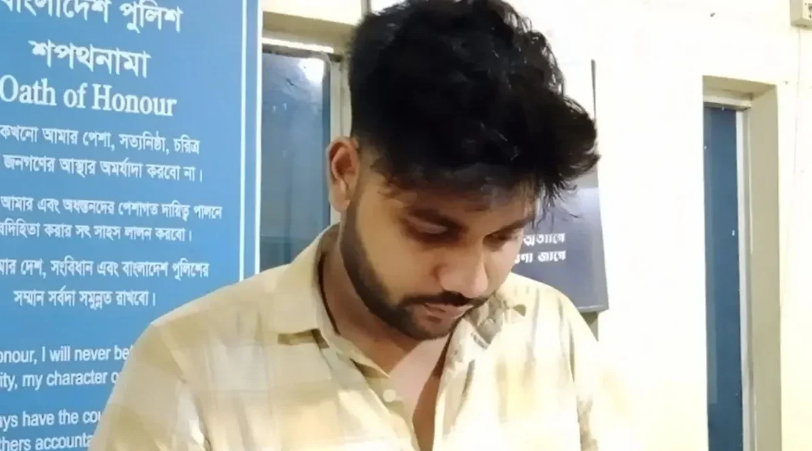 Indian youth in bangladesh arrested by police for love