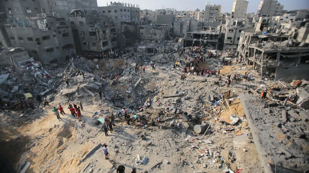 Nearly 100,000 palestinians killed in israeli attacks in gaza