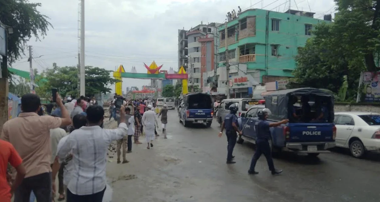 Attack on ncp convoy, gopalganj is the battlefield