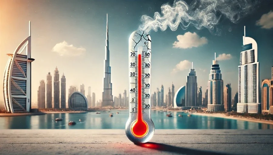 Emirates is burning in record temperatures