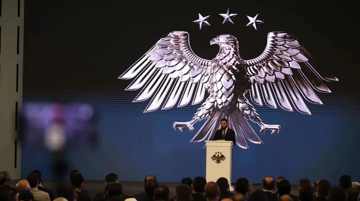 Syria unveils new national emblem