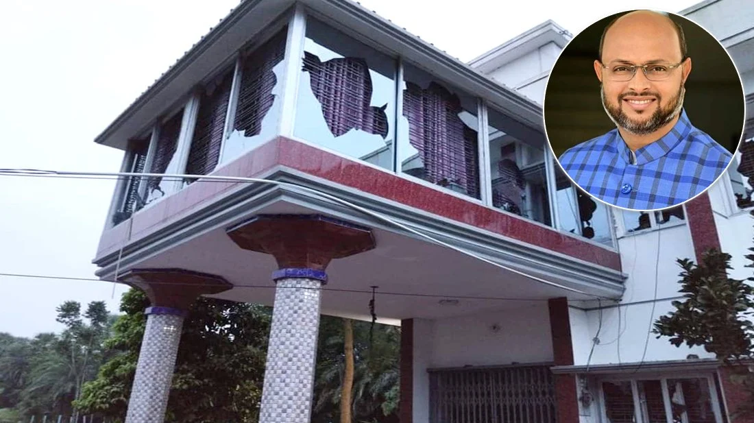 শিবির নেতাকর্মীদের মারধর, সাবেক এমপি দোলনের বাড়িতে ভাঙচুর