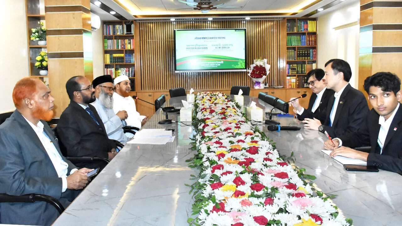 জামায়াত নেতাদের সঙ্গে সিঙ্গাপুর হাইকমিশনারের সৌজন্য সাক্ষাৎ